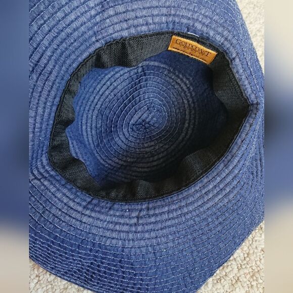Goldcoast Sunwear Janet UV Sun Protection Hat Blue denim - Picture 4 of 10